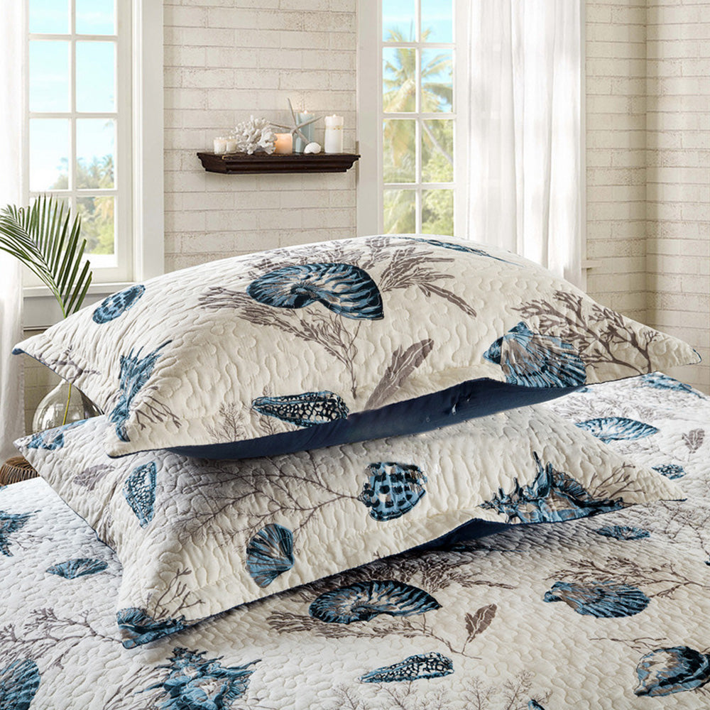 Simple Undersea Cotton Bedding Set