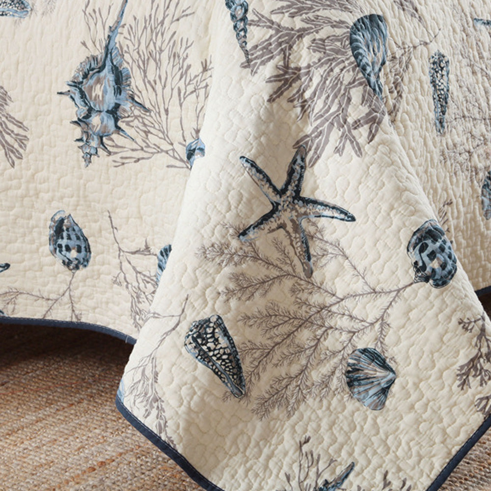 Simple Undersea Cotton Bedding Set