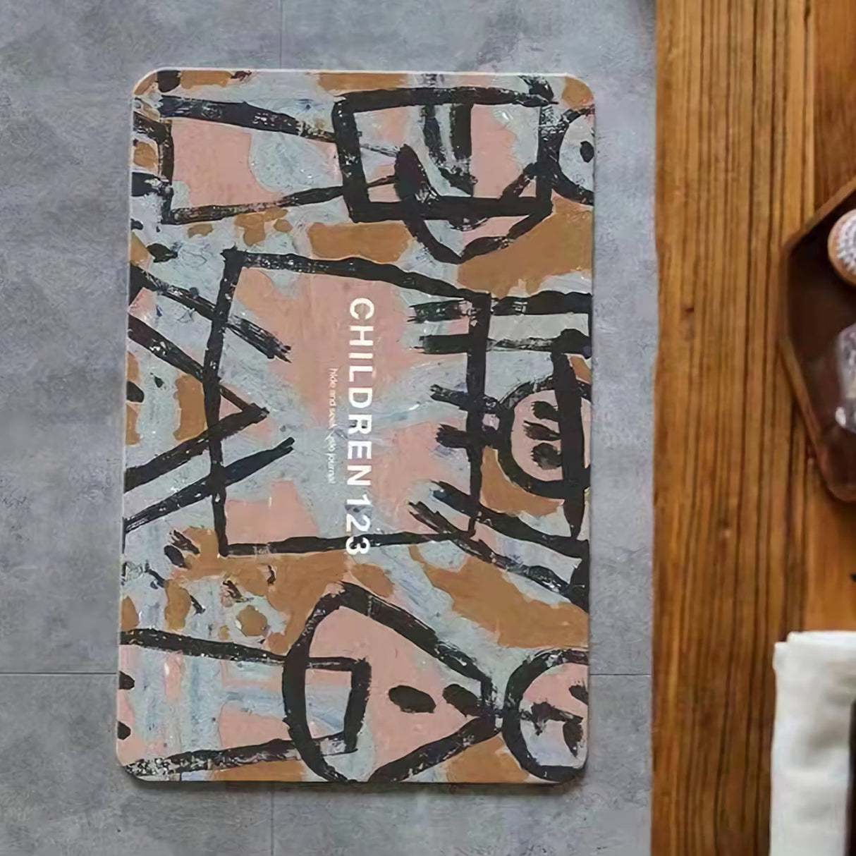 Modern Abstract Sketch Rug