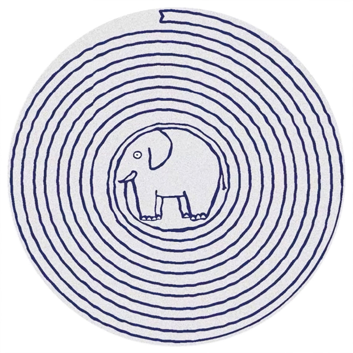 Circle Sketch Round Rugs