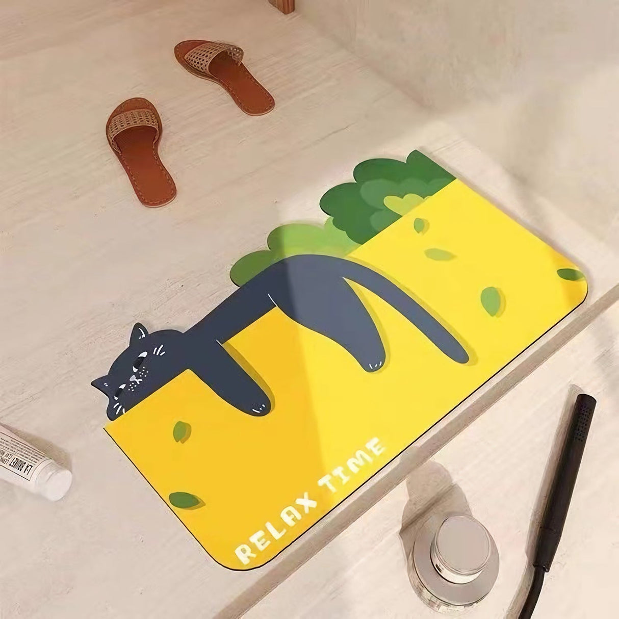 Cute Cat Diatom Mud Mats