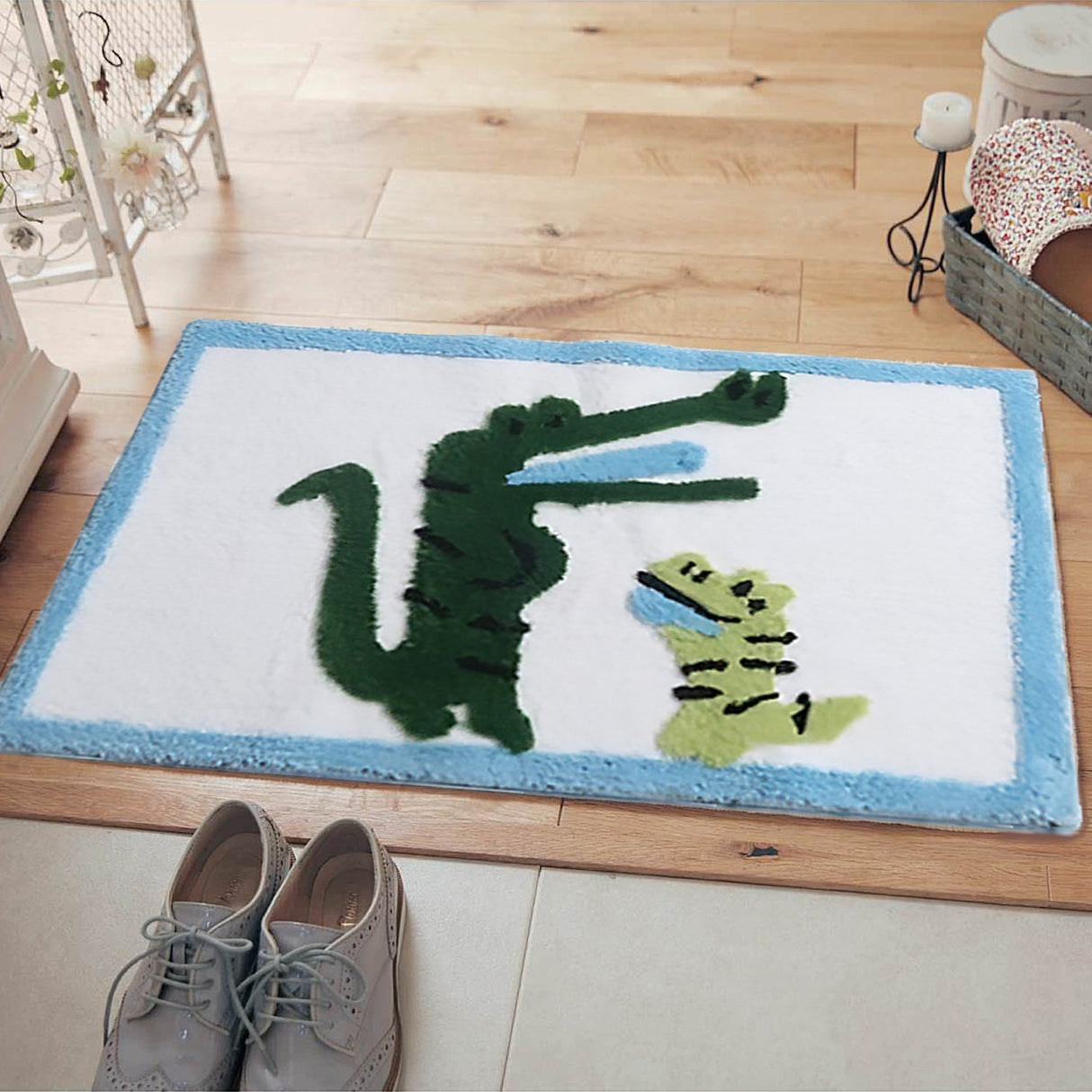 Nursery Cute Cartoon Animal Rug
