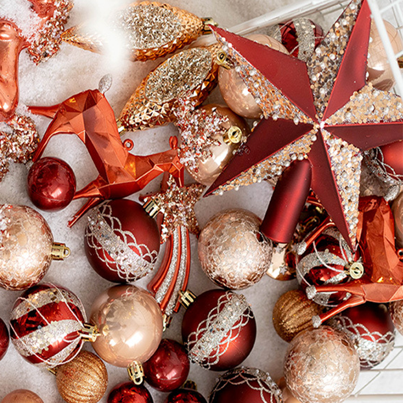 Christmas Decorations 5 Point Star Tree Topper