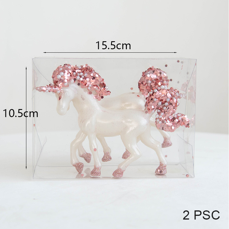 Pink And Rose Gold Christmas Ornaments