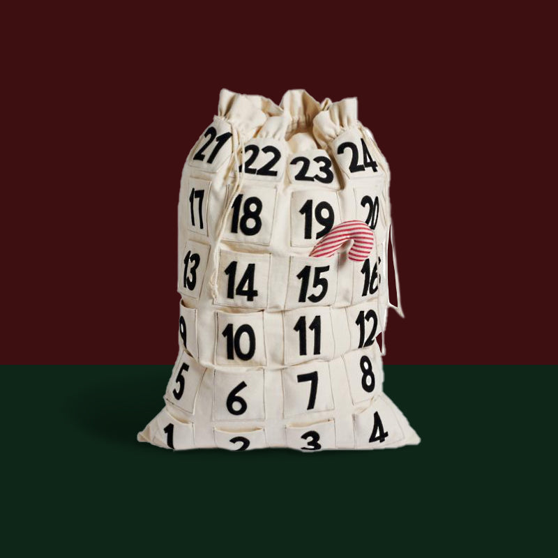 Christmas Advent Calendar Bag
