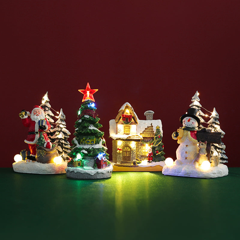 Christmas Village House with Light Up