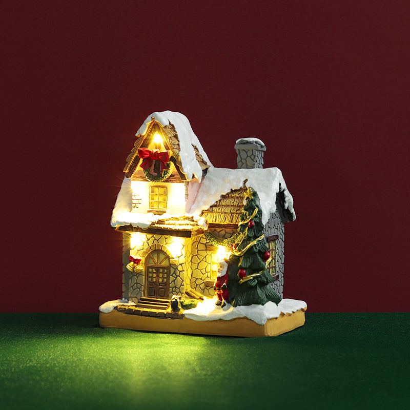 Christmas Village House with Light Up