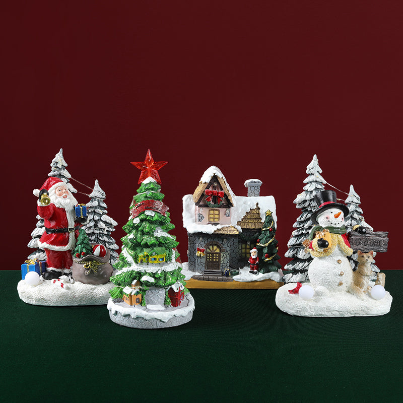 Christmas Village House with Light Up