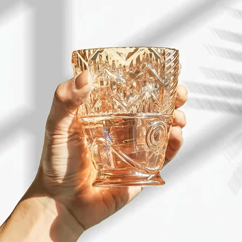 Stackable Drinking Glasses Cup Set