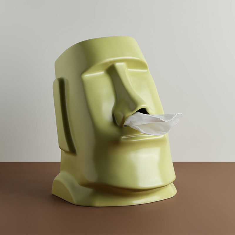 Creative Nostril Tissue Boxes Ceramics
