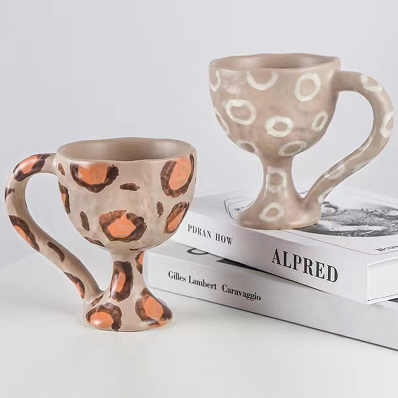 Japanese Handmade Ceramic Coffee Goblet