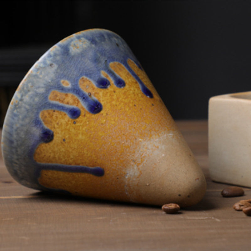 Creative Japanese Rough Pottery Retro Coffee Cup