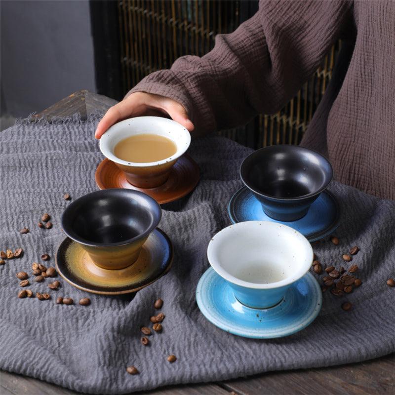 Creative Japanese Rough Pottery Retro Coffee Cup