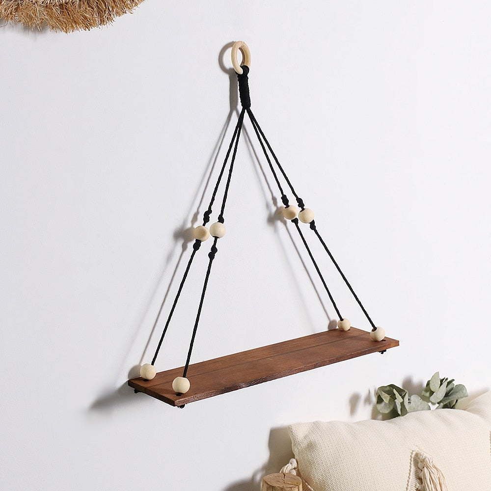 Bohemian Wall Hanging Shelf