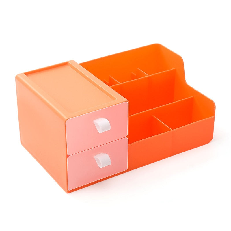 Pastel Table Makeup Organizer