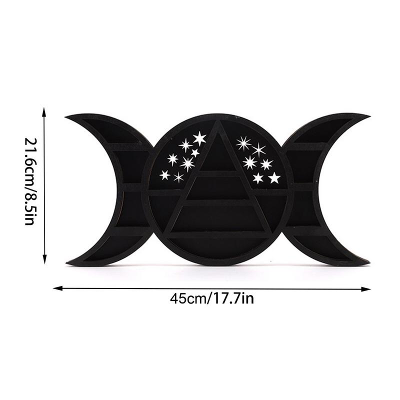 Witch Wall Hanging Moon Shelf