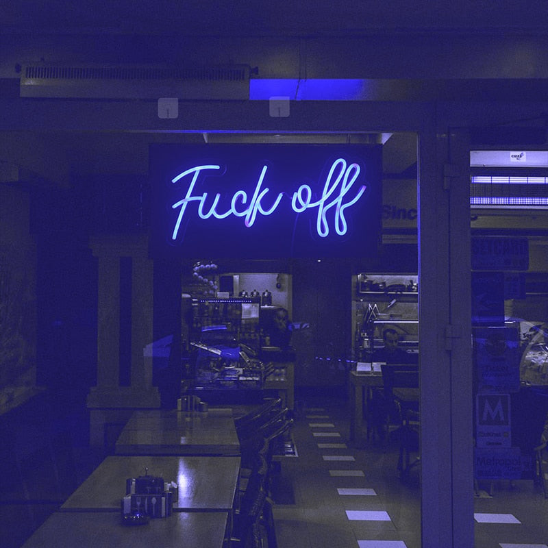 Grunge Bad Personality Neon Sign
