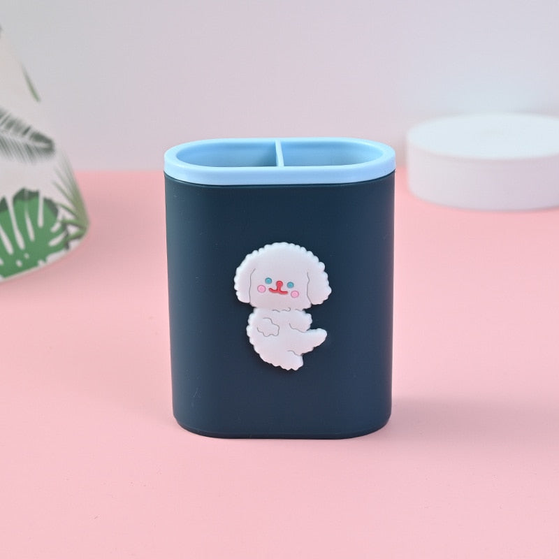 Kawaii Cartoon Pen Holder
