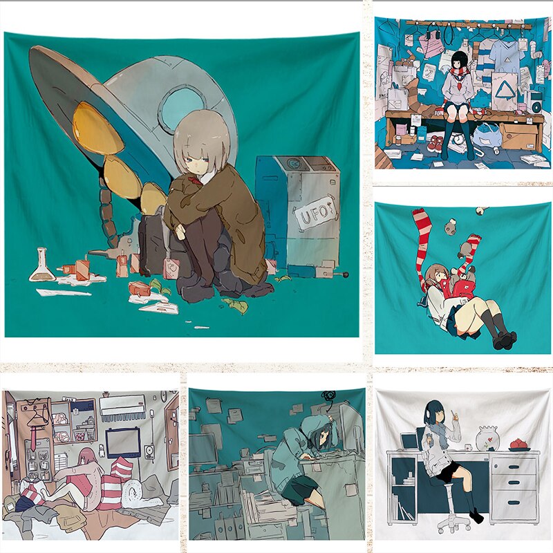 Amine Style Wall Tapestry