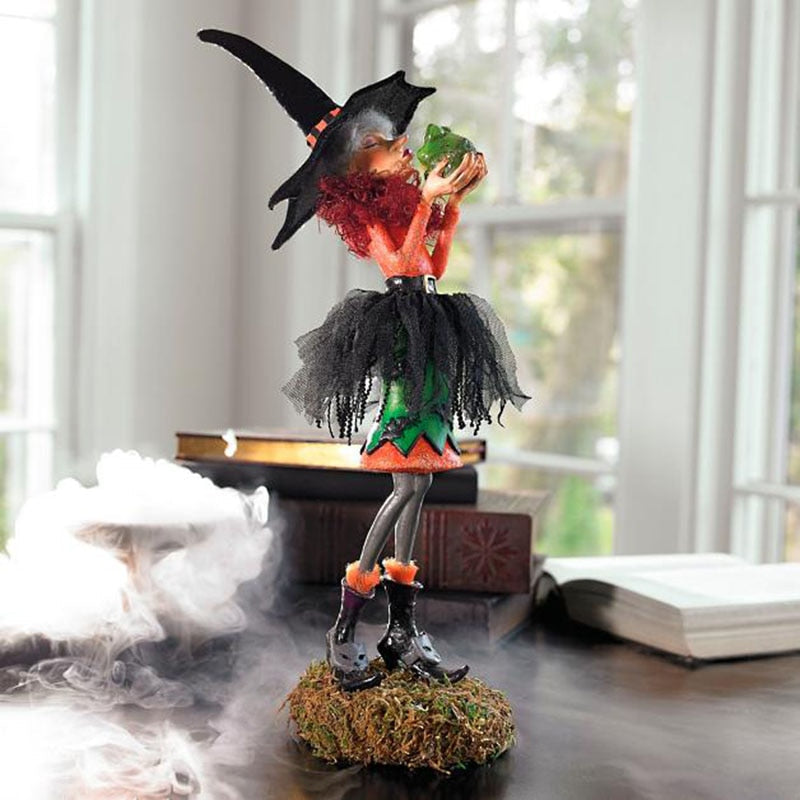 Witch Halloween Party Figurines