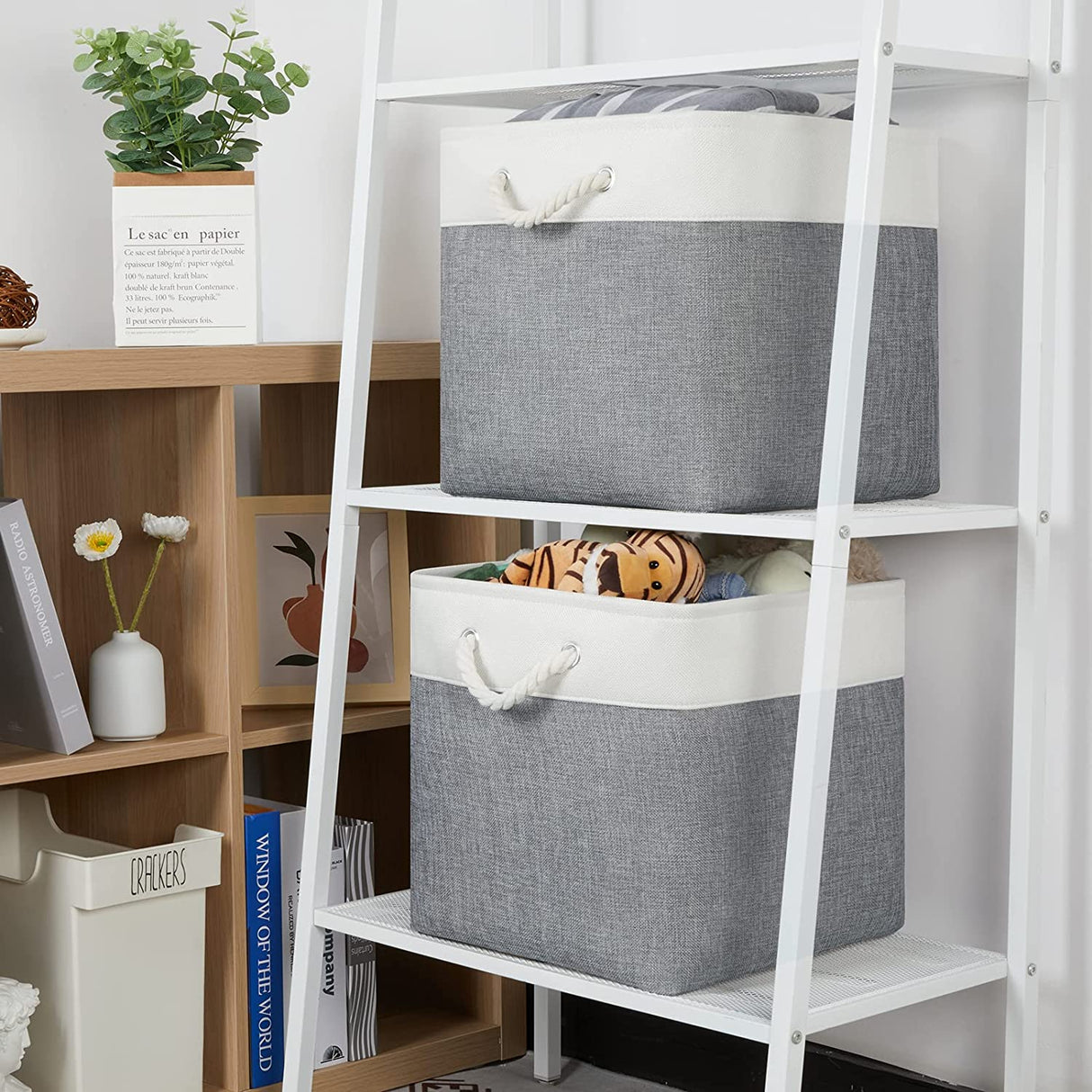 Boho Fabric Storage Box