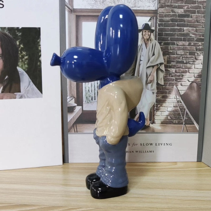 Y2K Balloon Dog Figurine