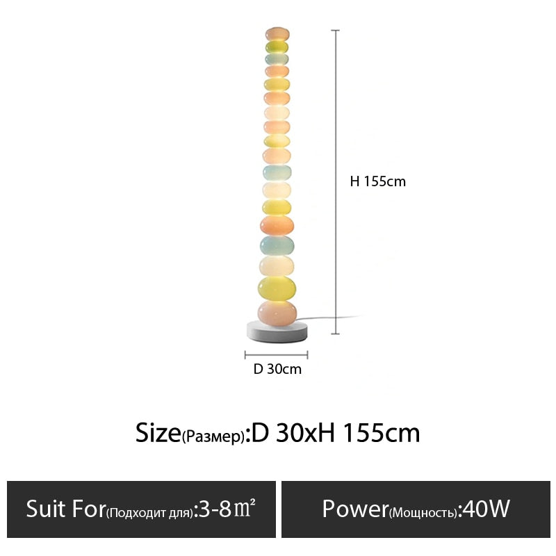 Indie Preppy Style Floor Lamp