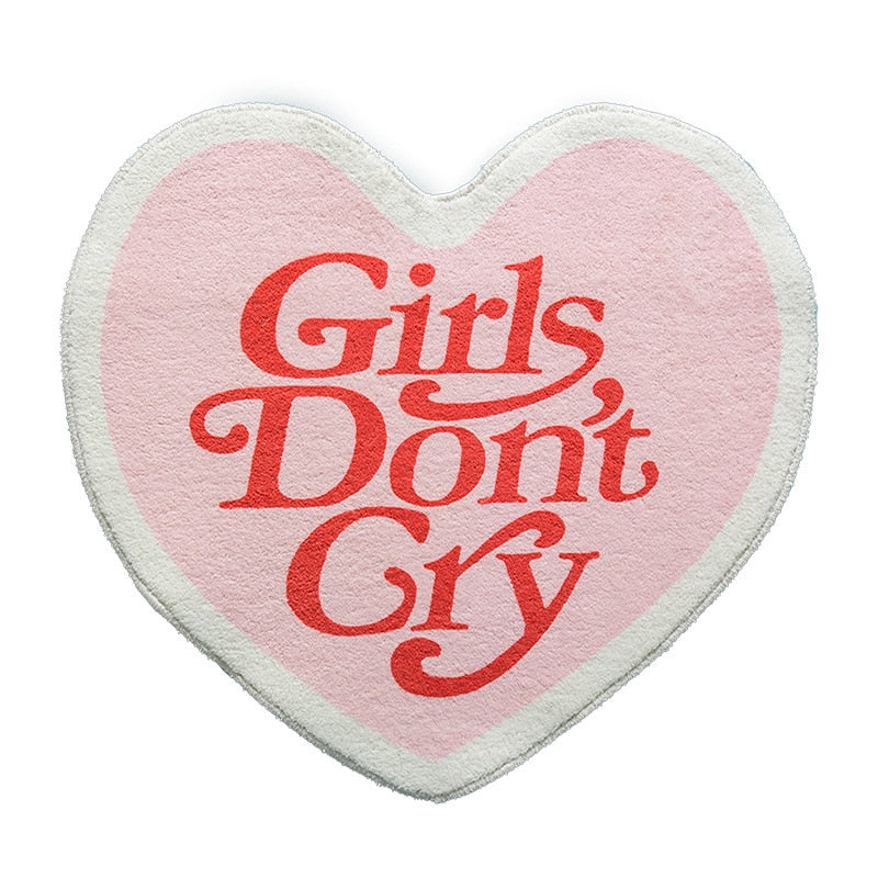 Y2K Home Party Heart Rug