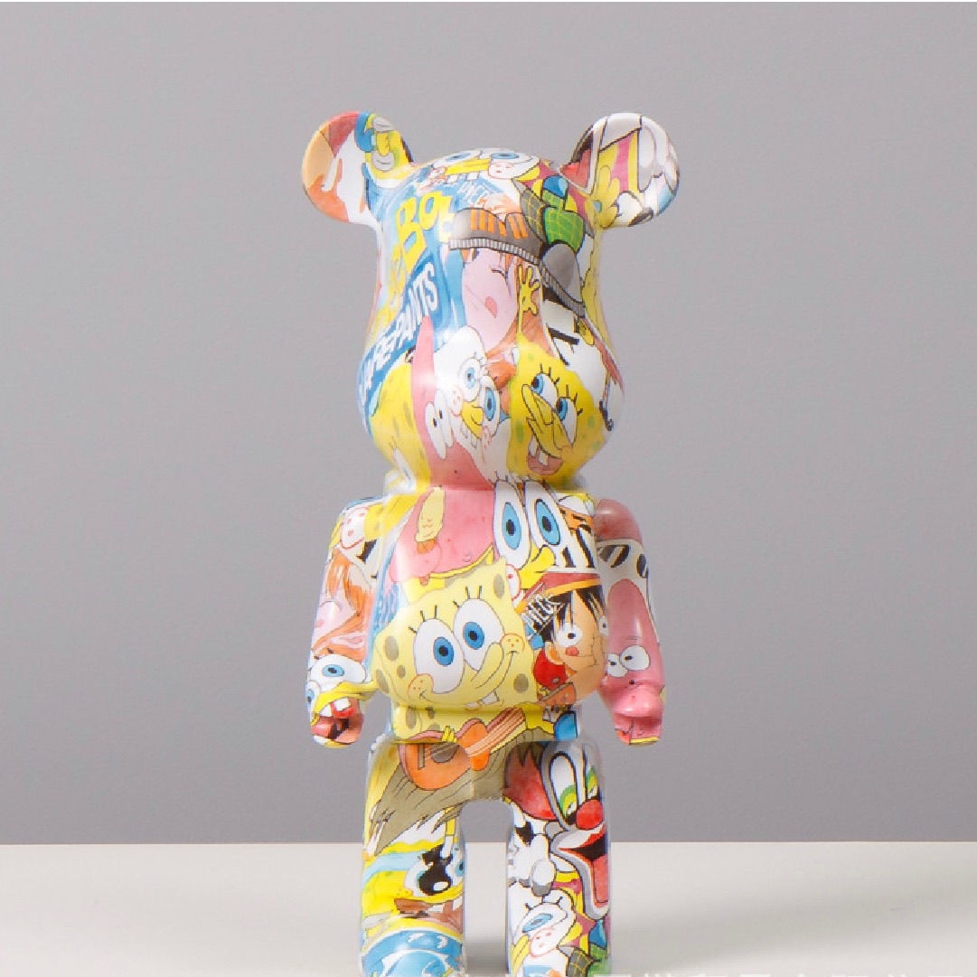 Y2k Resin Bearbricking Figurine