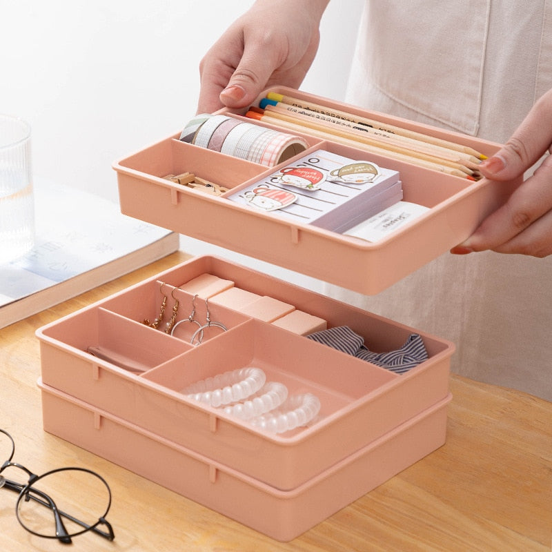 Pastel Stationery Storage Box