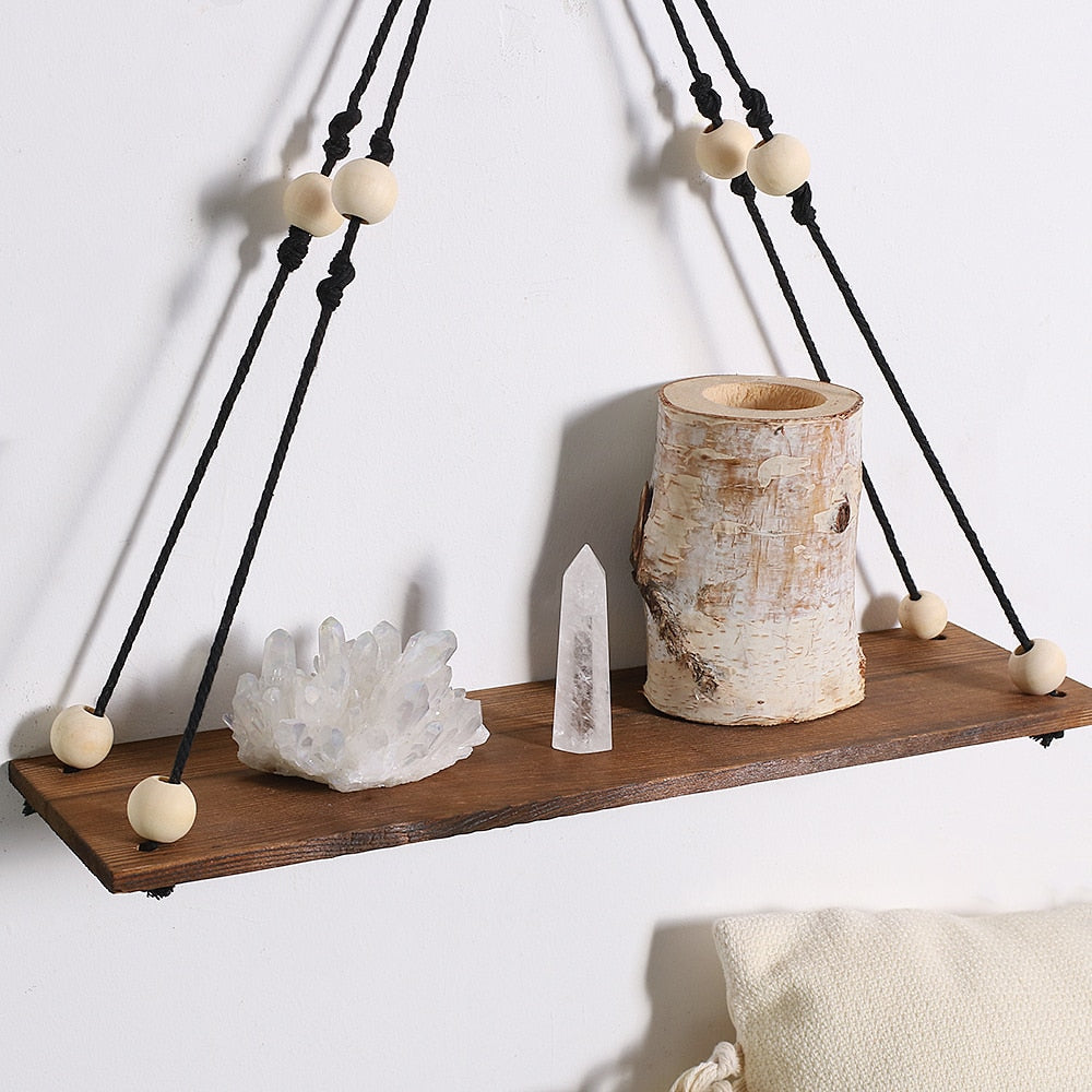 Bohemian Wall Hanging Shelf