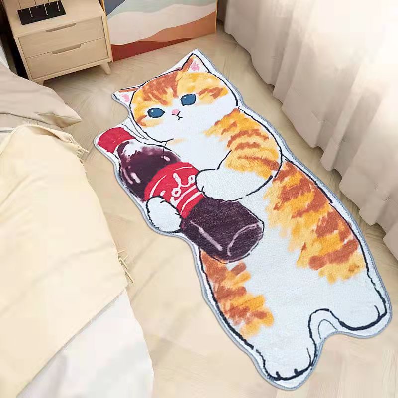 Kawaii Cat Fluffy Carpet