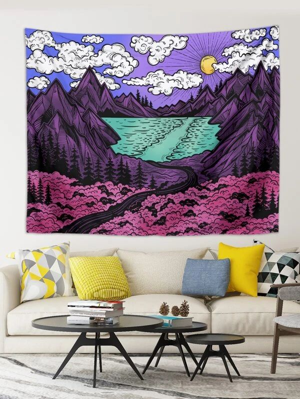 Scenery Pattern Tapestry