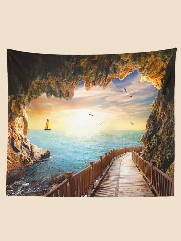 Scenery Pattern Tapestry
