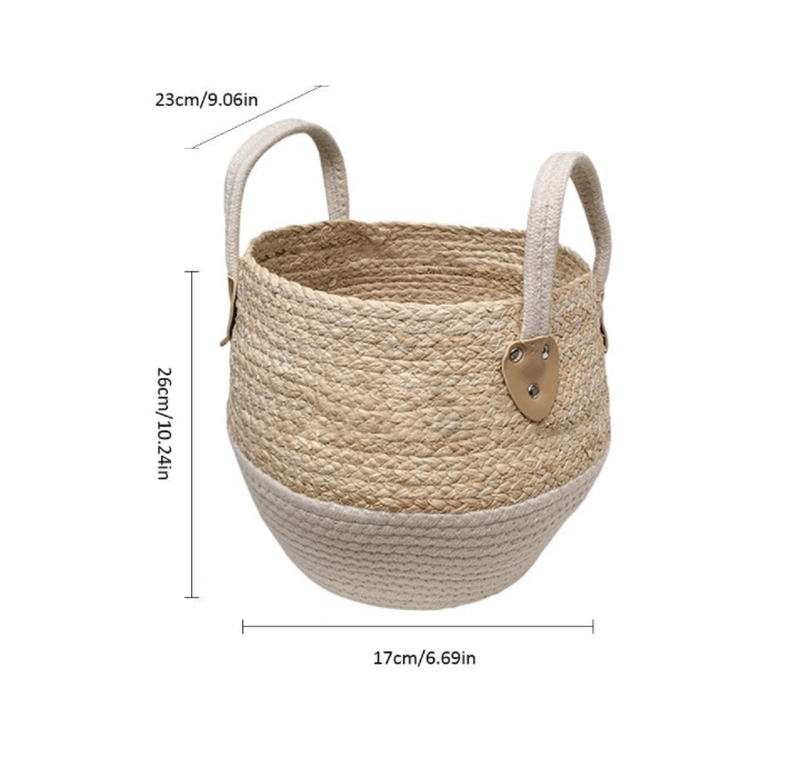 Woven Wicker Basket