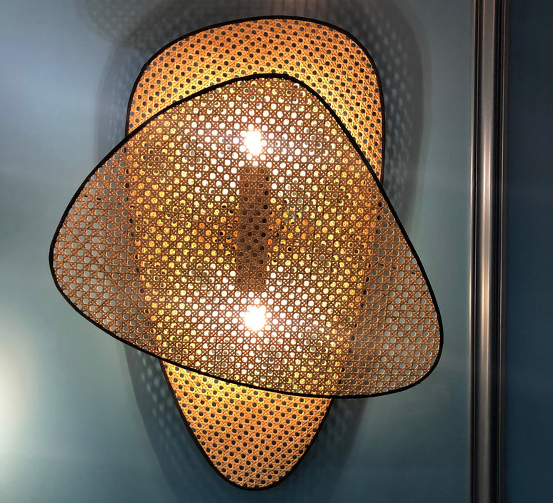 Screen Cannage Sconce