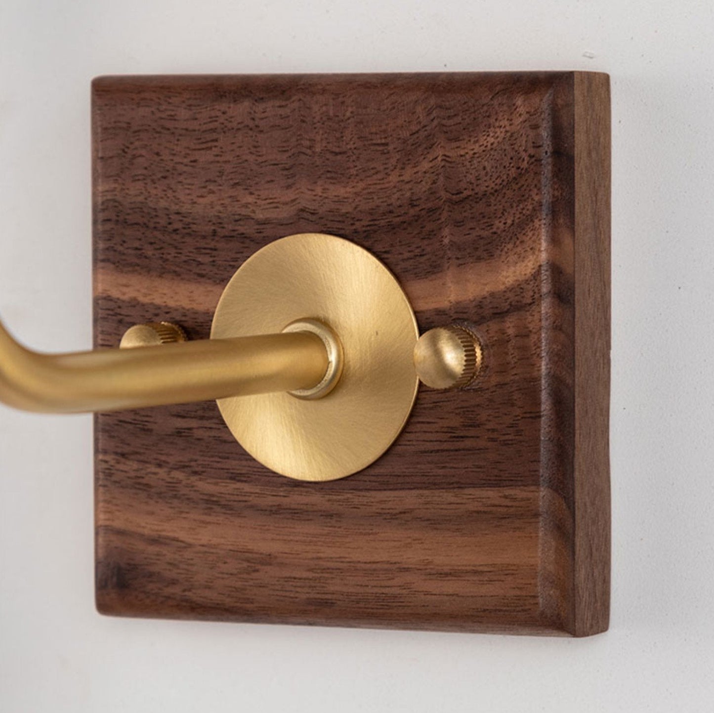 Ogilvy Wood Brass Wall Light
