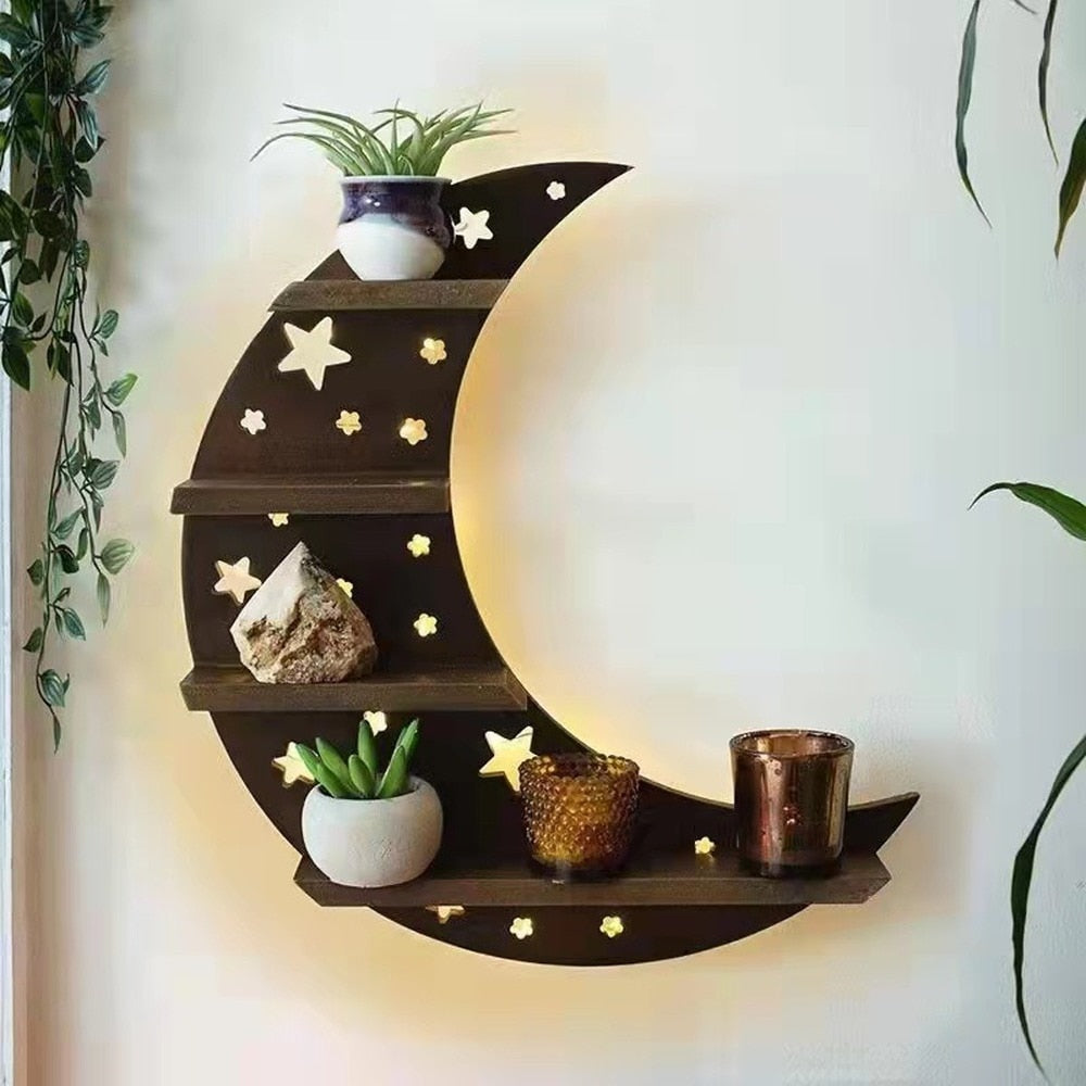 Fairy Wooden Wall Hanging Shelf