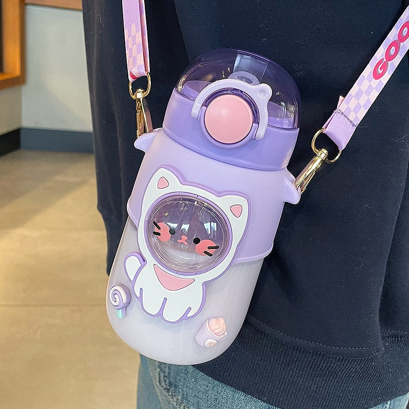 Kawaii Animals Water Bottle