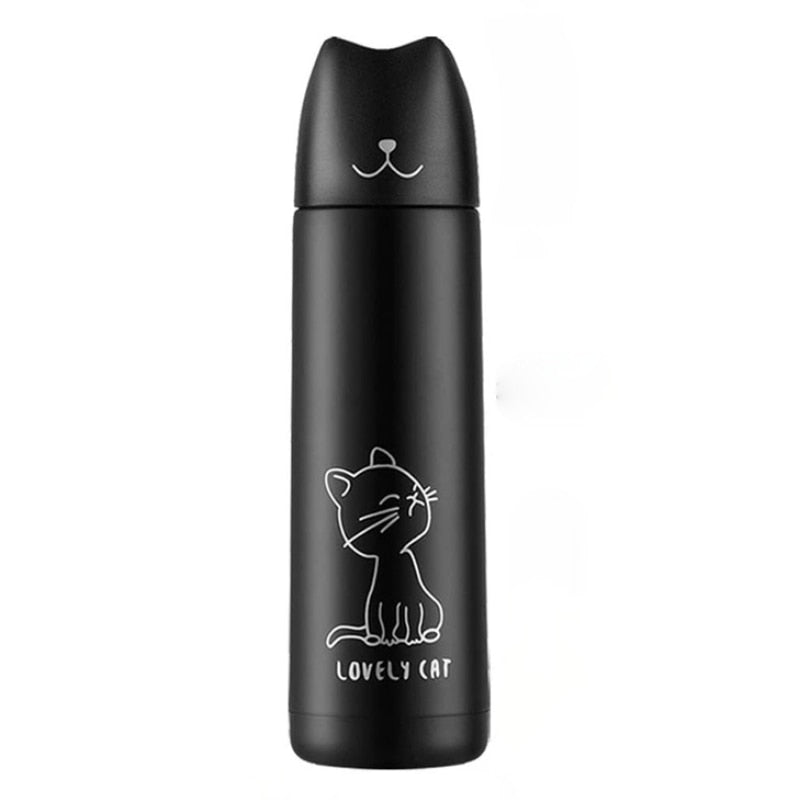 Cat Vacuum Thermos Bottle