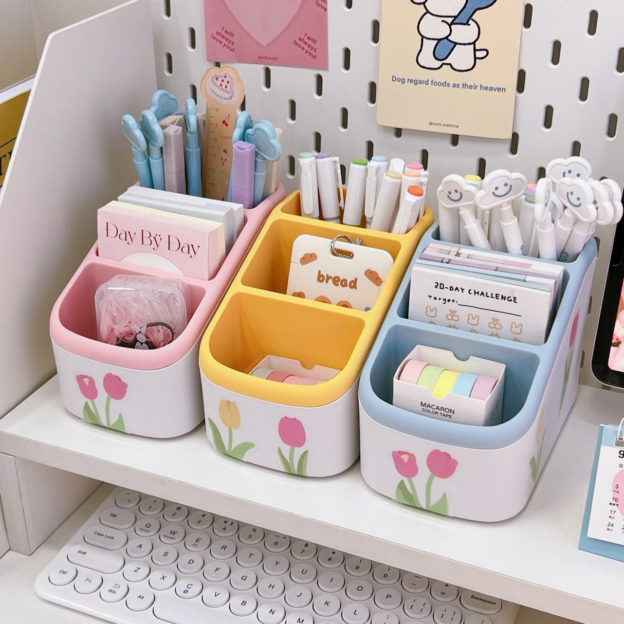 Preppy Flowers Storage Box