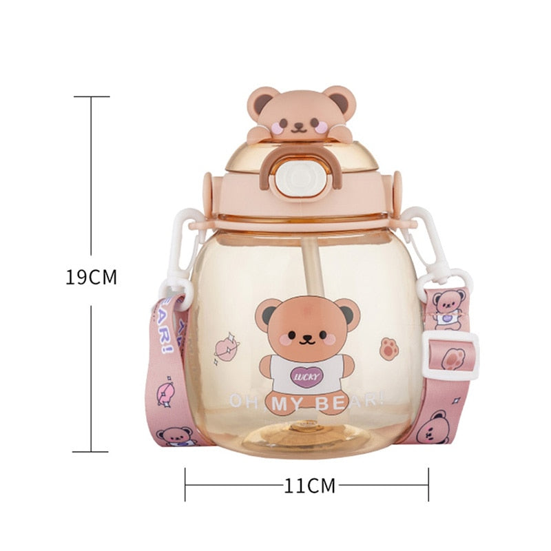 Kawaii Cute Animals Water Bottle