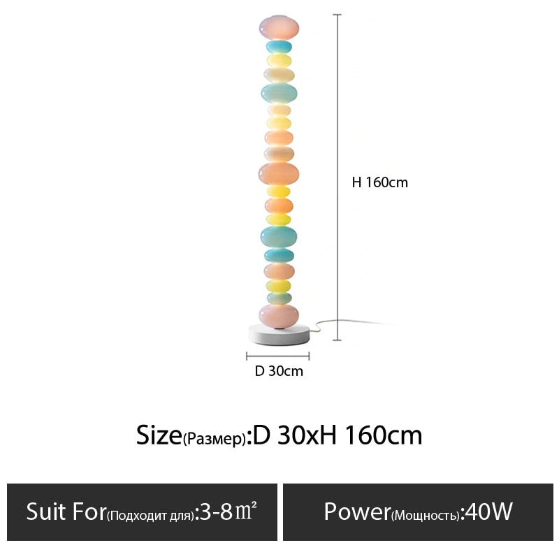 Indie Preppy Style Floor Lamp