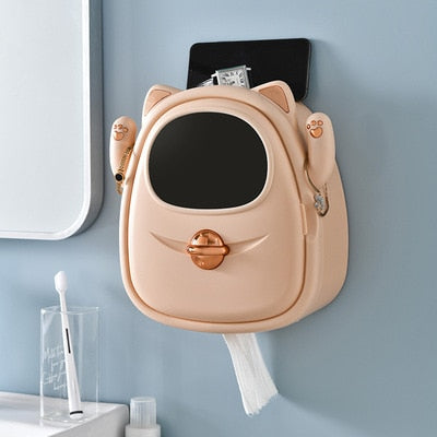 Cat Tissue Paper Storage Rack