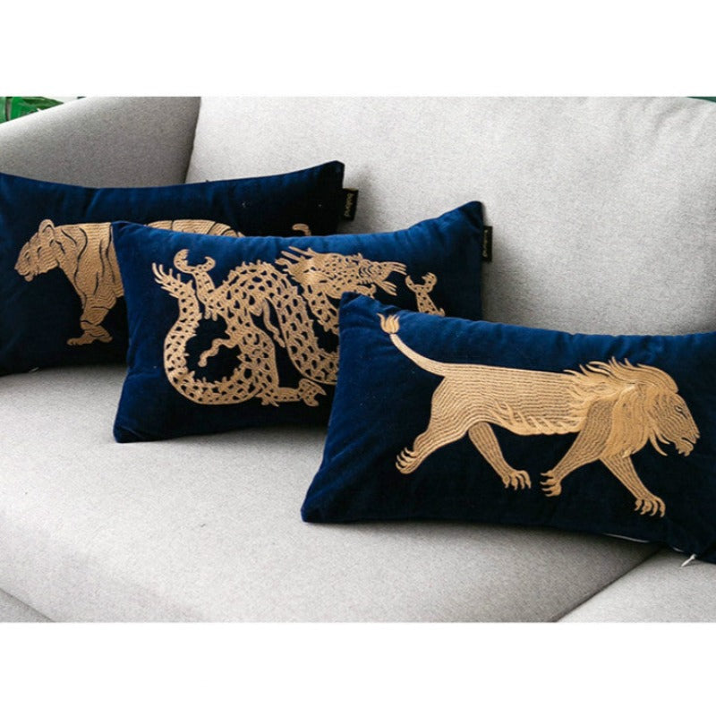 The Fabulous Beasts Velvet Pillow Cover Collection