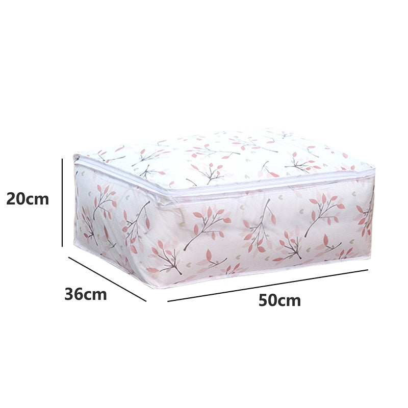 Preppy Patterned Foldable Storage Bag