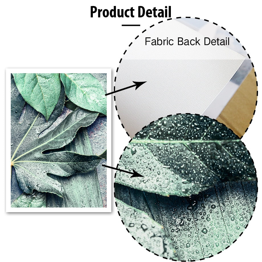 Sea Leaf Mountain Tree Landscape Wall Art Canvas Painting Posters And Prints Decoration Pictures For Living Room Decor