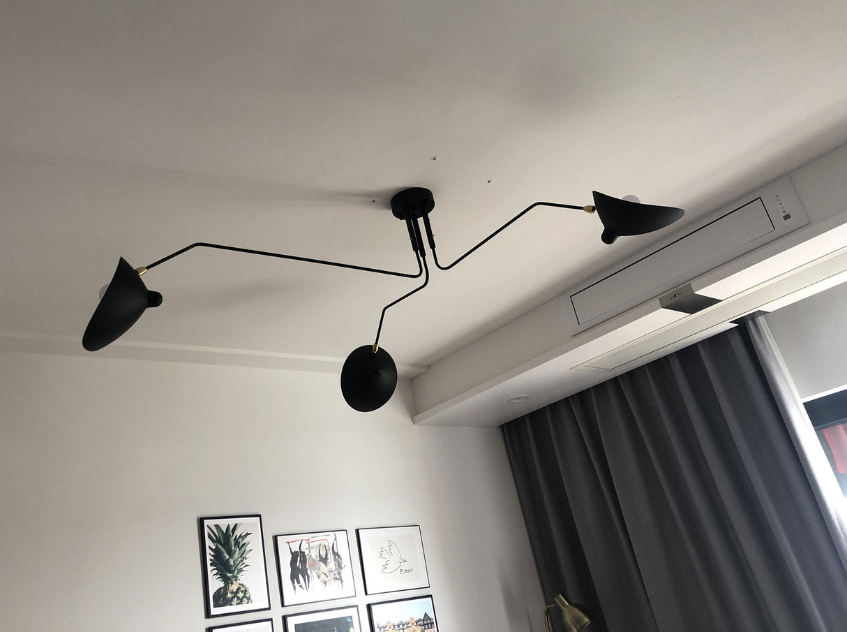 Serge Mouille Ceiling Light A