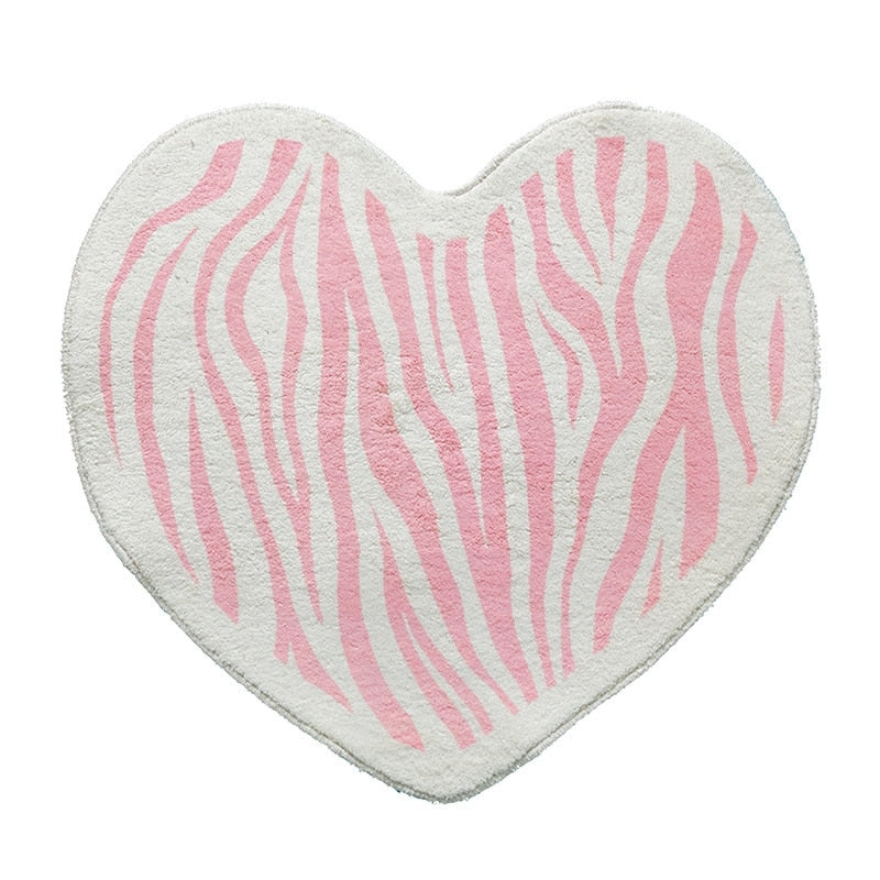 Y2K Home Party Heart Rug