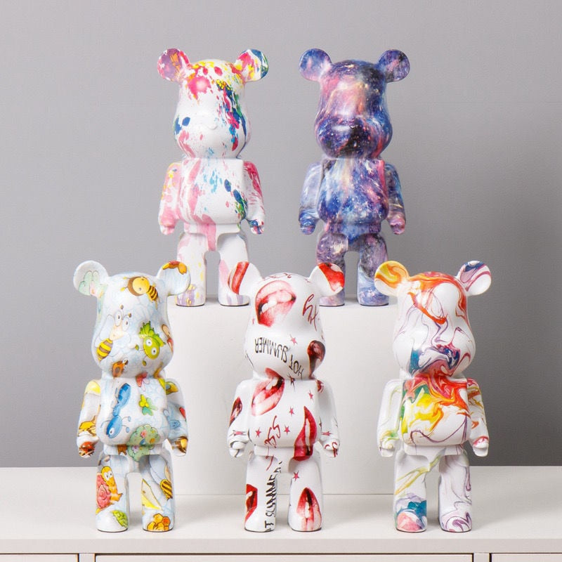 Y2k Resin Bearbricking Figurine